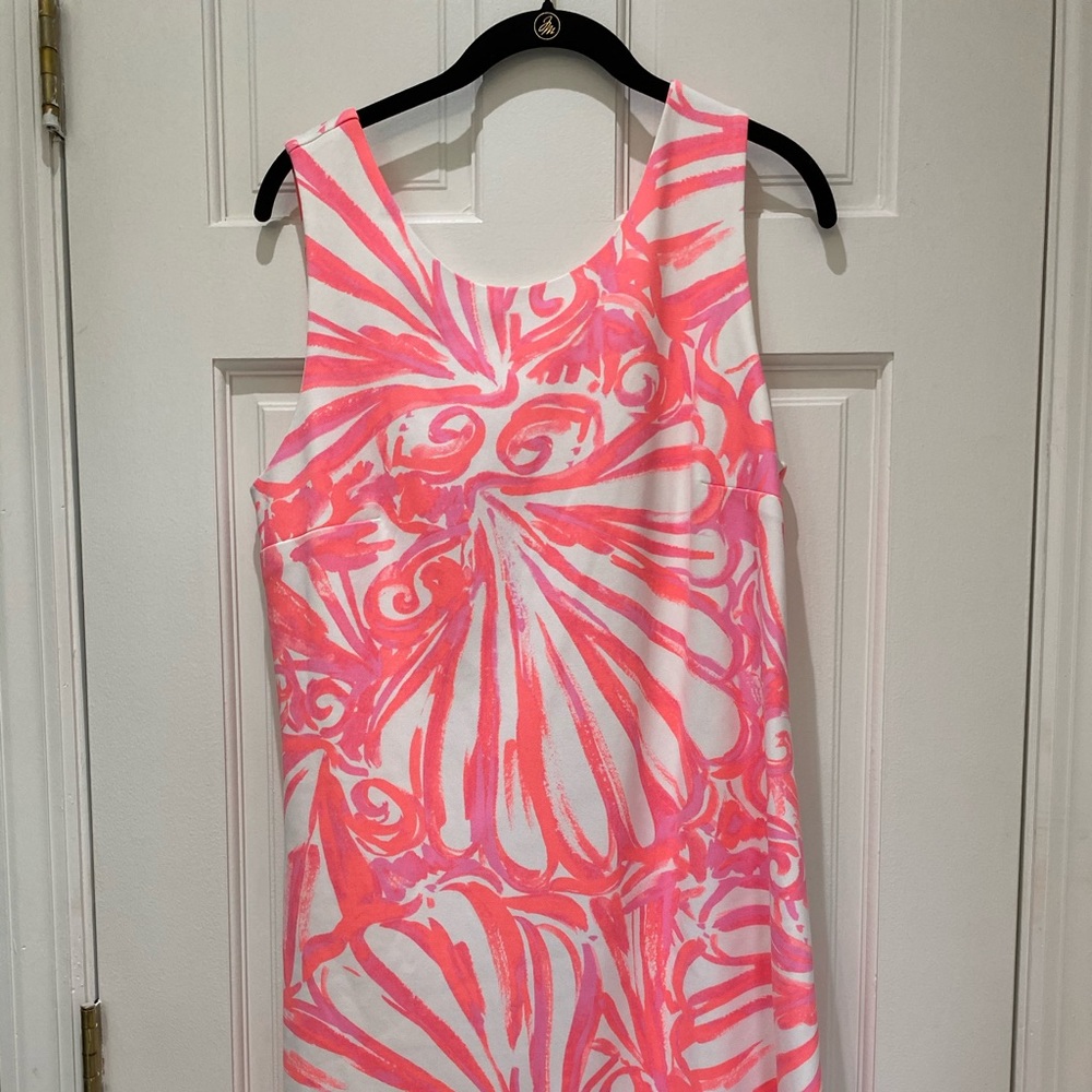 Lilly Pulitzer Callie cotton blend a line dress